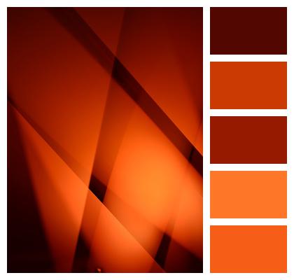 Abstract To Form Orange Image